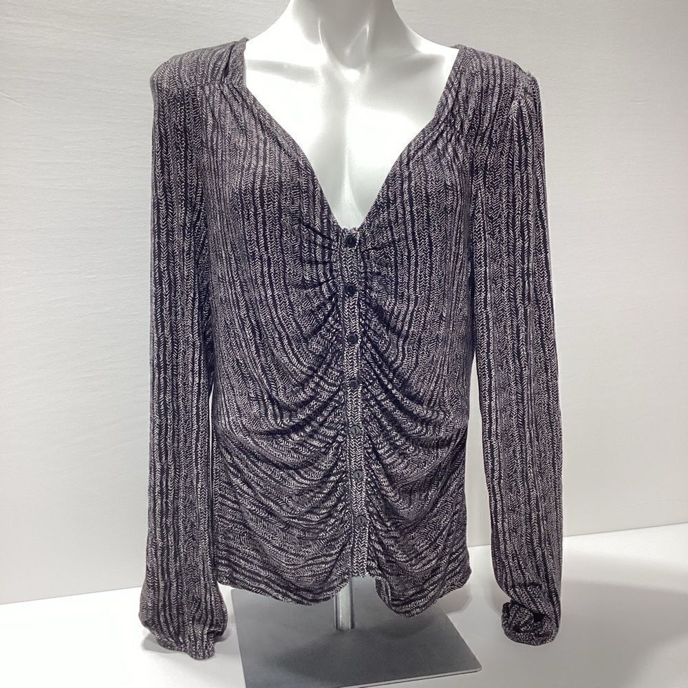 Willow + Root NWT Long Sleeve V-Neck Top XXL